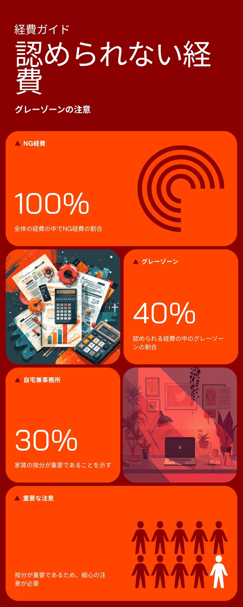 認められない経費・グレーゾーン